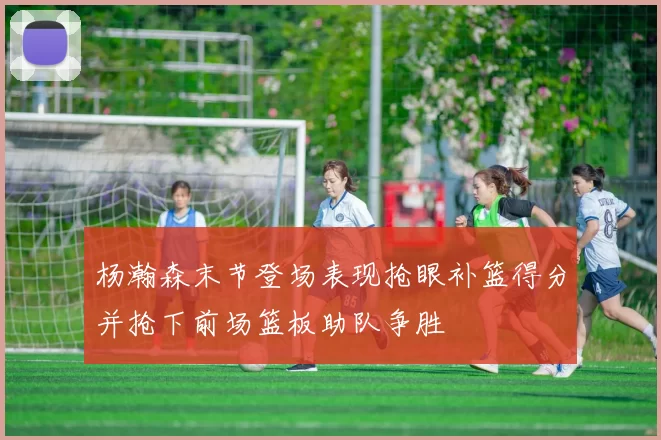 杨瀚森末节登场表现抢眼补篮得分并抢下前场篮板助队争胜