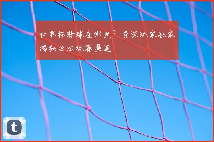 世界杯赌球在哪里？资深玩家独家揭秘合法观赛渠道
