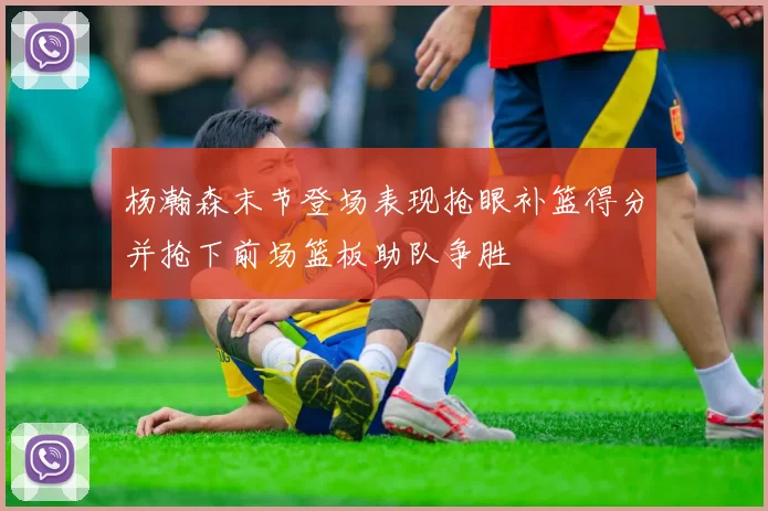 杨瀚森末节登场表现抢眼补篮得分并抢下前场篮板助队争胜