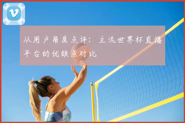 从用户角度点评：主流世界杯直播平台的优缺点对比