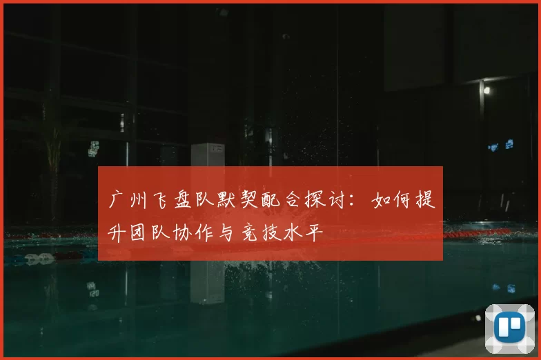 广州飞盘队默契配合探讨:如何提升团队协作与竞技水平